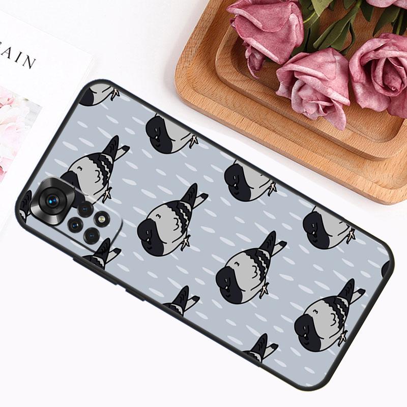Pigeons Doves Bird Birds Flock Animal Case For Xiaomi Redmi Note 13 Pro 14 12 11 9 10 9S 10S 11S 12S Redmi 12C 13C 14C 10C Cover