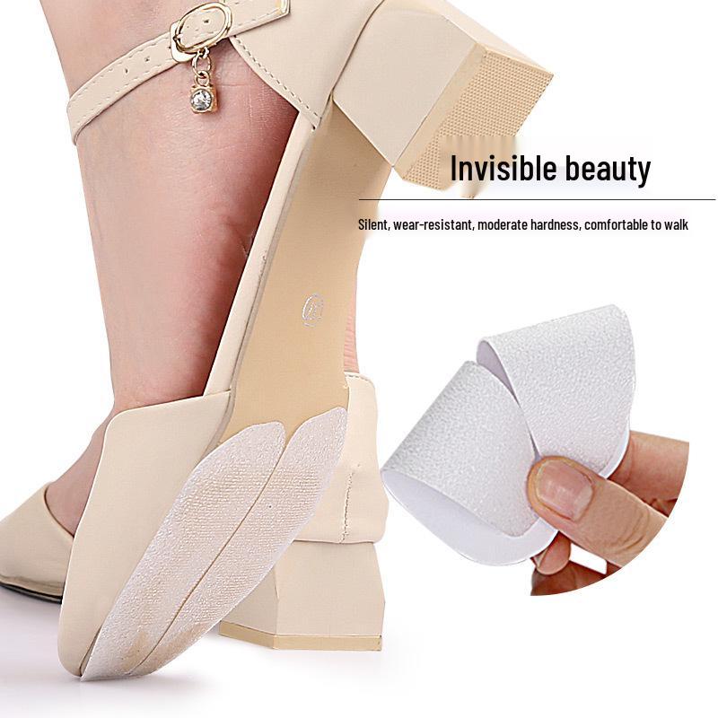 Cut-to-Size, Silent, Shock-Absorbing, Wear-Resistant, Non-Slip Sole Stickers for High Heels