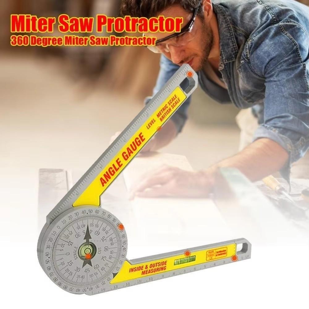 High Precision Angle Finder Rustproof Miter Angle Ruler New Measuring Tools For Building Trades