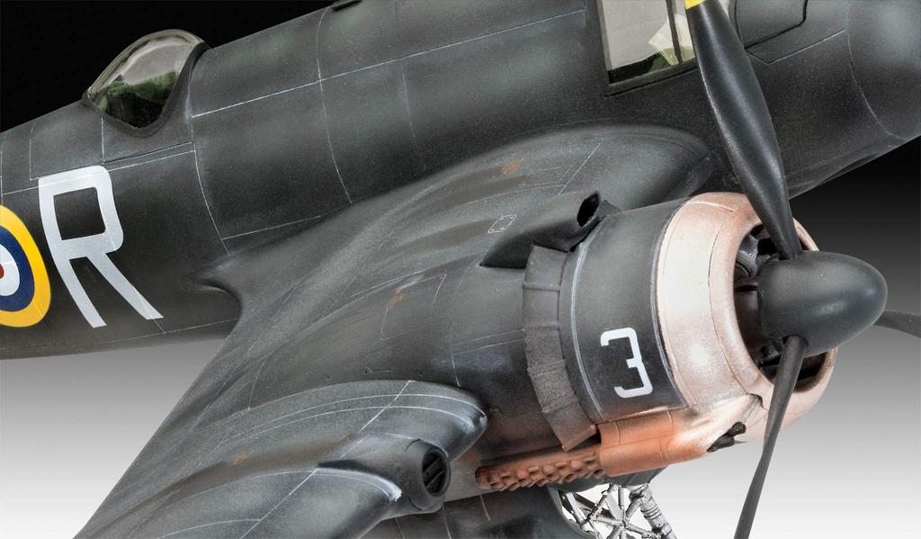 German Revell Royal Air Force Beaufighter IF Nightfighter Plastic Model 03854 1/48