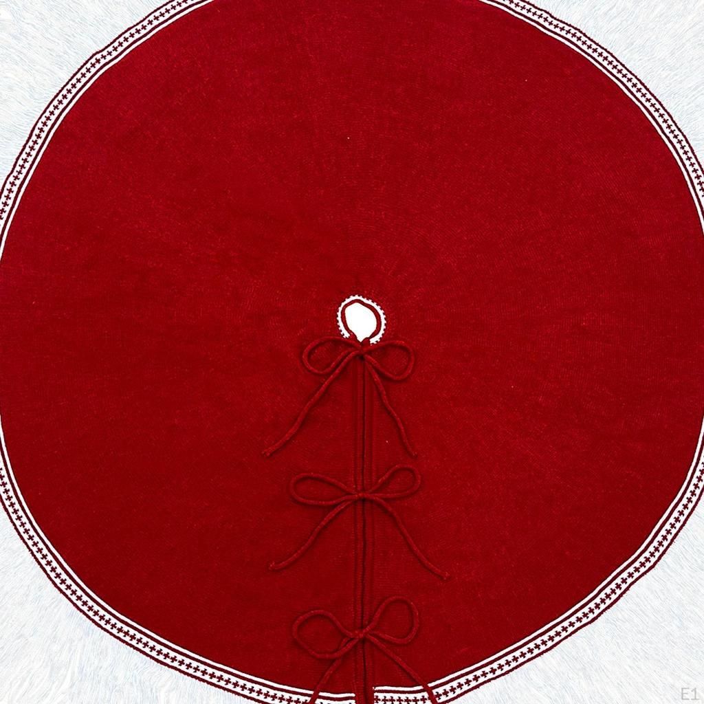 Weihnachtsbaumdecke Dekoration Schürze Polyester Weihnachten für Jahr