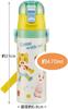 Skater Water Bottle 470ml Shimajiro 23 Stainless Steel Sports Bottle Children's SDC4-A
