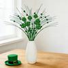 St. St. Patrick's Day Künstlicher Klee-Stecker Blume Simulierte Klee-Stange Floraler Stecker Künstliche Blumenanordnung Tischmittelstück Festival Party