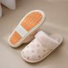 New Home Thermal and Fleece Home Slippers Thick-bottomed Plush Autumn and Winter Cotton Slippers, High-end Non-slip Winter Outer Wear