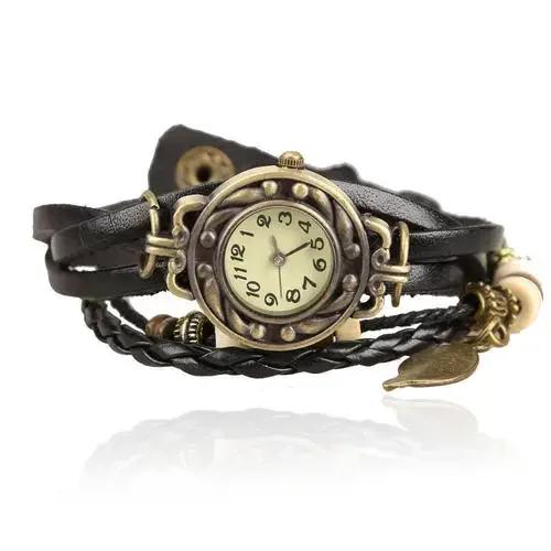 Şık Moda Bayan Elbise Saatleri Kadınlar İçin Vintage Kol Saatleri Deri Bant Küçük Kadran Kadın Kuvars Saat Montre Femme