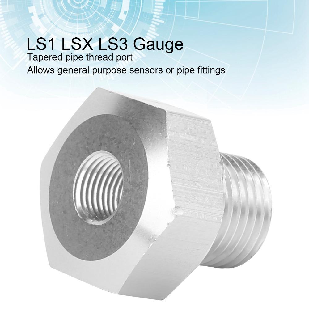 M16 x 1.5 Male to 1/8 NPT Female LS Oil Pressure Sensor Adapter LS Engine Swap Adapter
