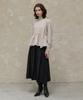 ITOV SEOUL Ribbon Tie Blouse Beige