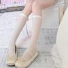 Ultra-Thin Summer Girl Sweet Bow Socks Miu Ballet Style Arbitrary Cut Socks Lolita Calf Socks