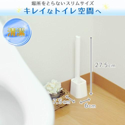 LEC Super Clean One-Touch Replacement Toilet Cleaner (Replaceable Body) with Stain-Resistant Toilet Compatible Rubber Finish B00168