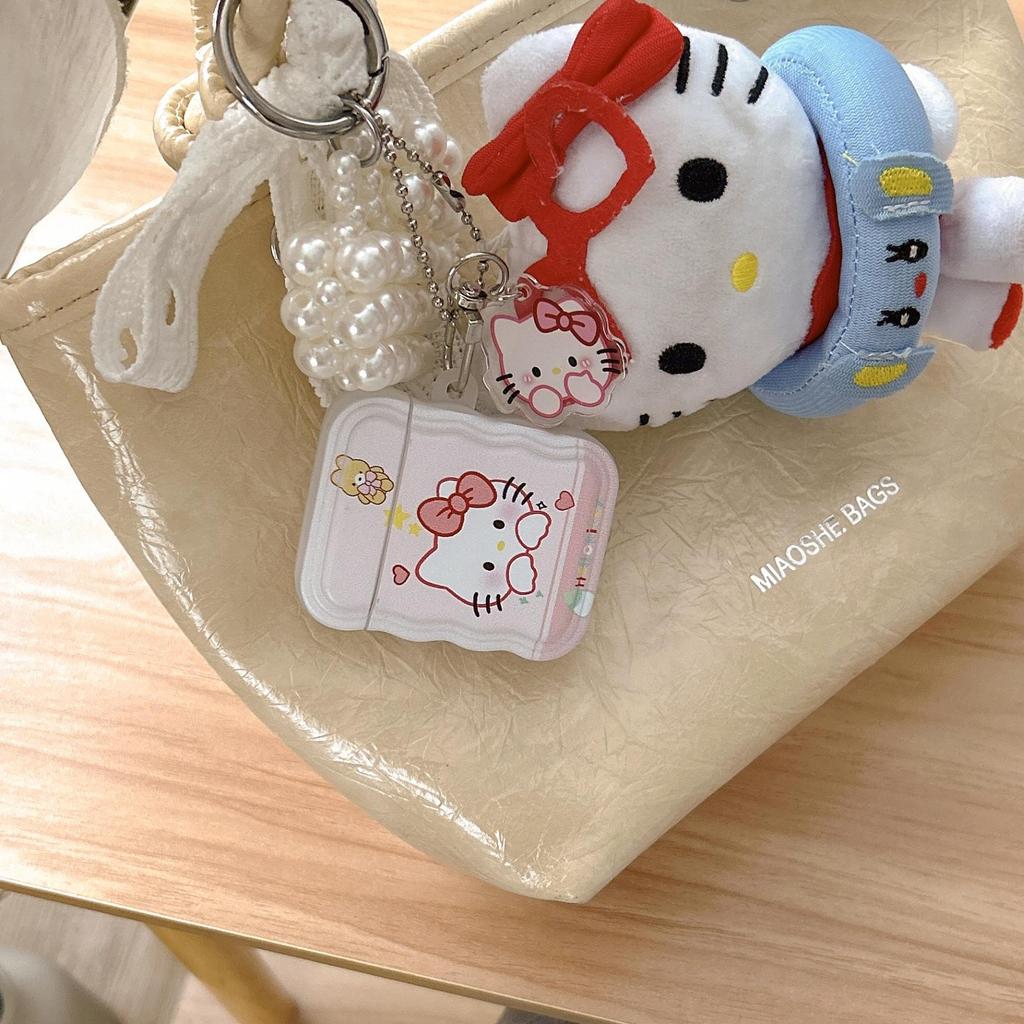 Cute Cartoon Cat AirPods Pro Case for Apple 2nd, 3rd, and 4th Gen Bluetooth Earphones