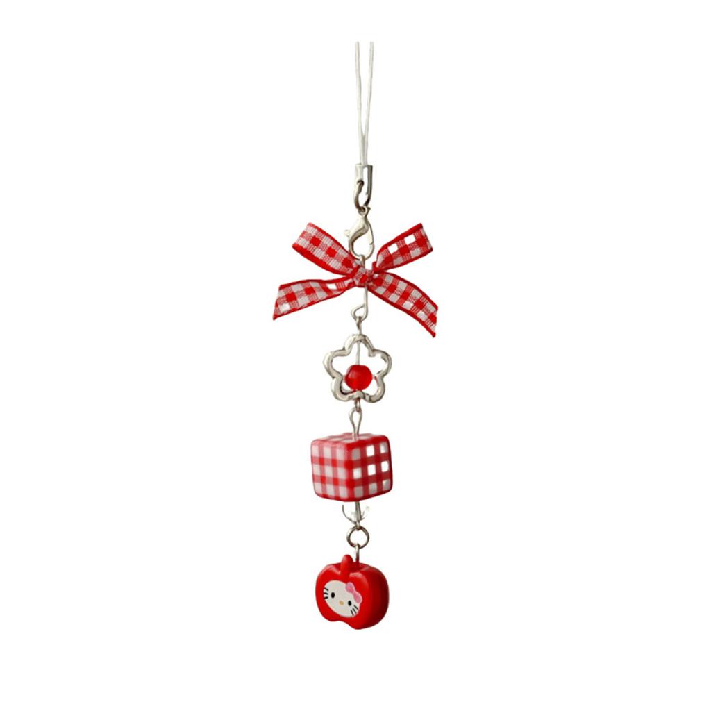 Playful Fruit Mobile Chain Portable Key Holder Stylish Backpack Embellishment Suitable for Daily Life and Travel Decors