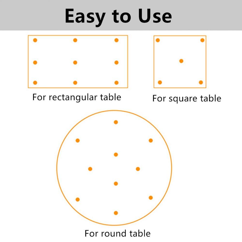 Clear Glass Table Top Anti Slip Pads Round Under Glass Pads Anti Slip Glass Table Top Bumpers
