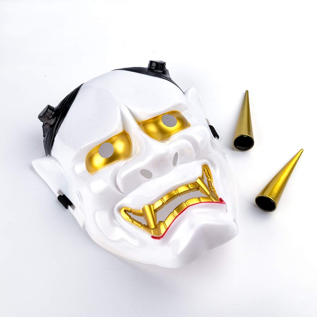 [Moerstar] Hannya Mask, Hannya Mask, Oni Mask, Mask, Masquerade Ball, Halloween, Festival, Cosplay, Character, Cosplay Goods, Unisex, Setsubun, Bean