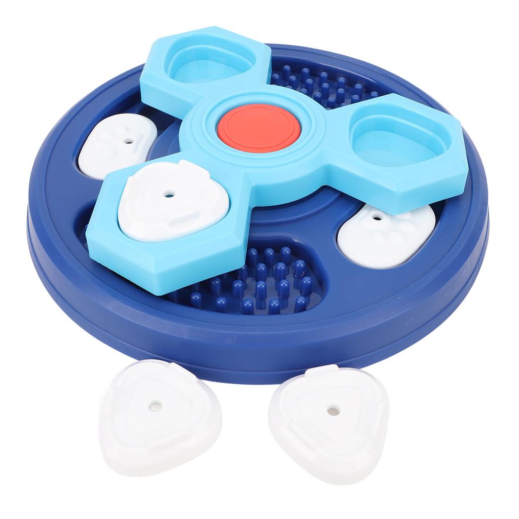 Slow Feeder Dog Bowl with Removable Lids Interactive Prevent Slip Slow Feeding Dog Puzzle Feeder Toy for Dogs Cats