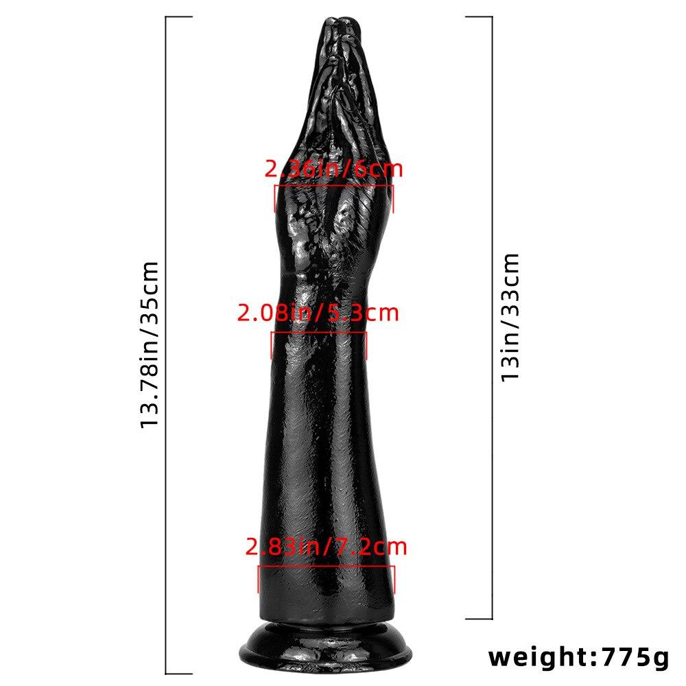 Fisting Butt Plug Male Anal Expander Sex Toys Oversized Arm Masturbator Big Balck Dildo  Femdom BDSM