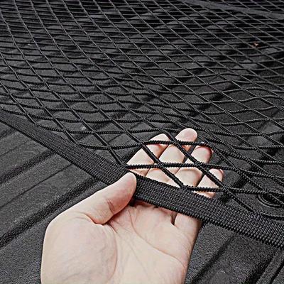 Universal Large Car Cargo Net Nylon Elastic Mesh Luggage Cargo Storage Pickup Tidy Net for Van SUV Truck Mesh Network Pocket