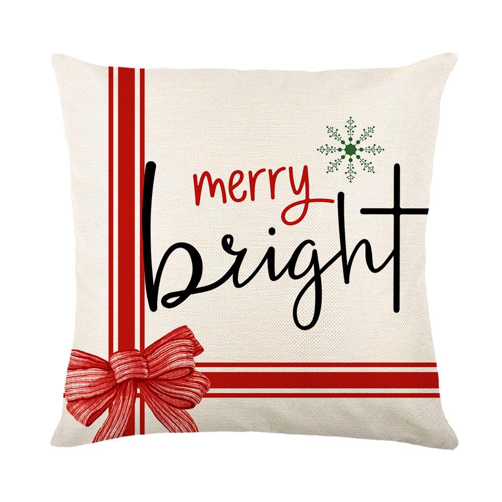 Pillowcase Christmas Pillowcase Ins Pillow American Bed Cushion Home Office Sofa Waist Cushion