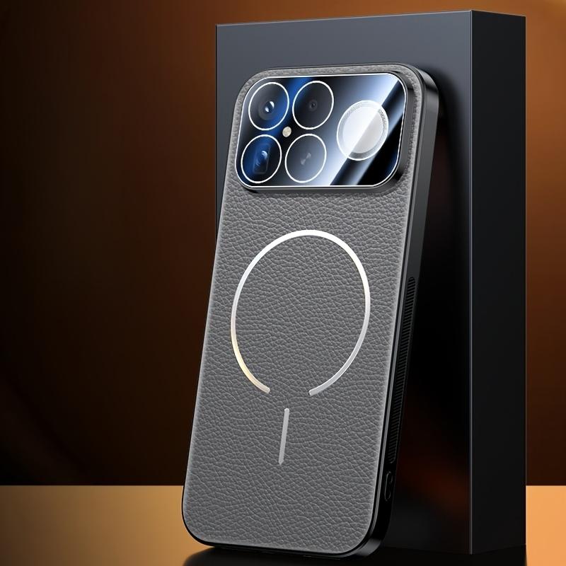 Luxus Mode Litschi Textur Magnetisches Leder Handyhülle für Xiaomi Poco F8 Pro F8 Ultra Kabelloses Laden Kameraschutz Stoßfeste Hülle Funda