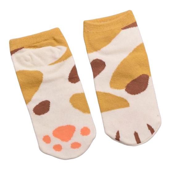 Breathable Cat Claw Short Ankle Socks Cute Cartoon Low Cut Women Boat Socks