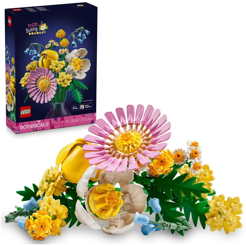 

LEGO Botanical Mini Flower Bouquet Building Set 10347 for Kids Ages 9-11 Decorative Toy