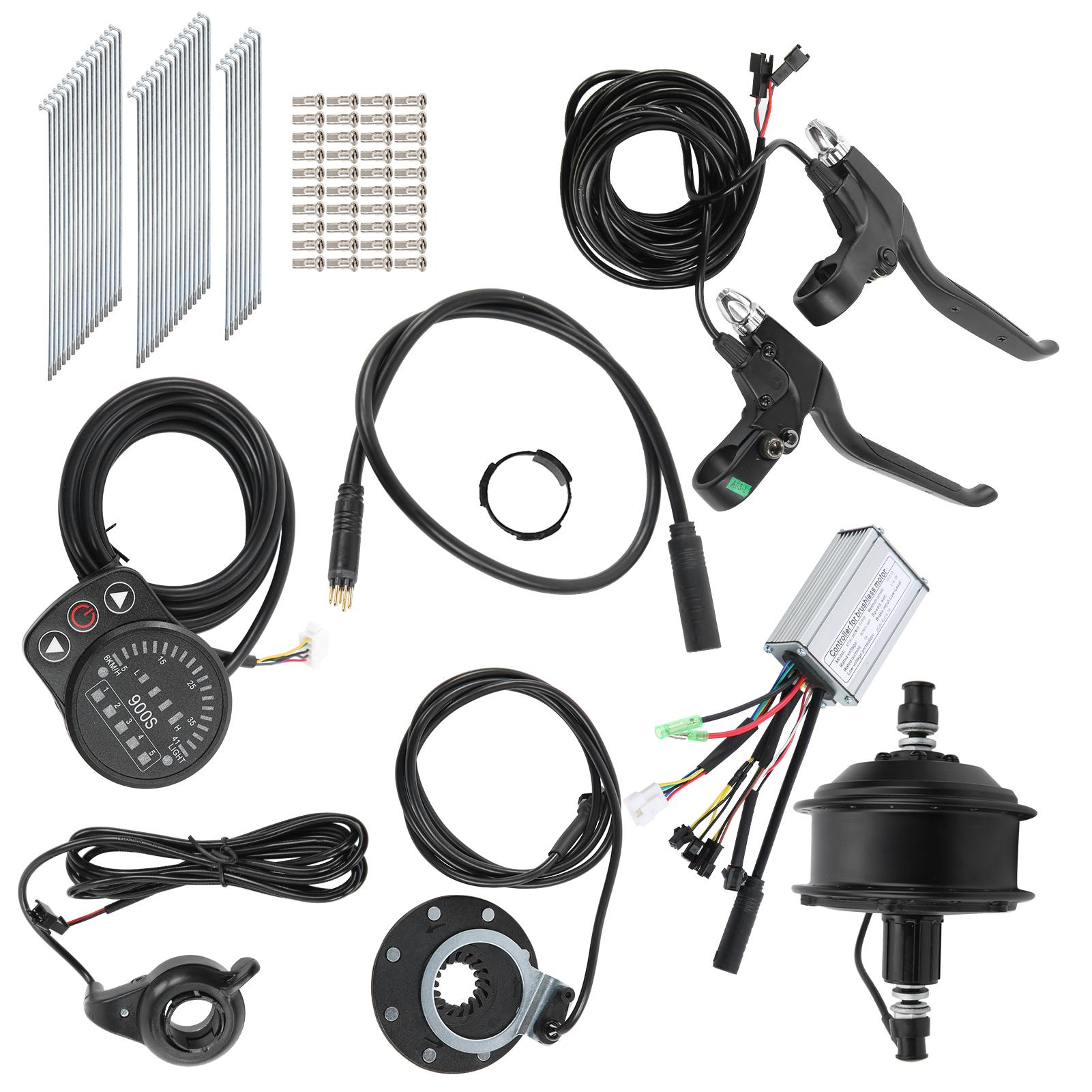 Vestidos 36V 250W Wheel Hub Motor Ebike Conversion Kit With Kt900s Meter For 26In 12G Wheel(Rear Cassette Motor )