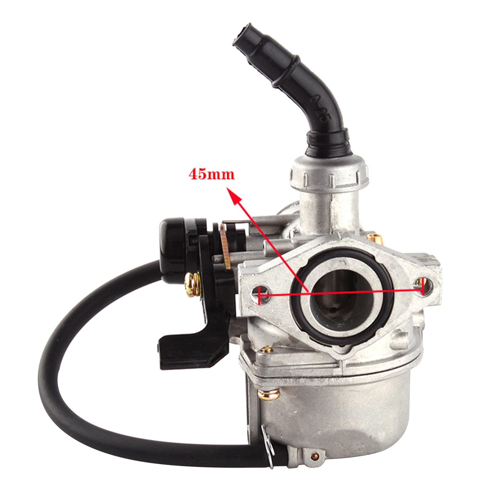 

PZ19 Carburetor with Air Filter Fuel Filter for 50CC 125CC Dirt Bike ATV Scooter Moped разноцветный
