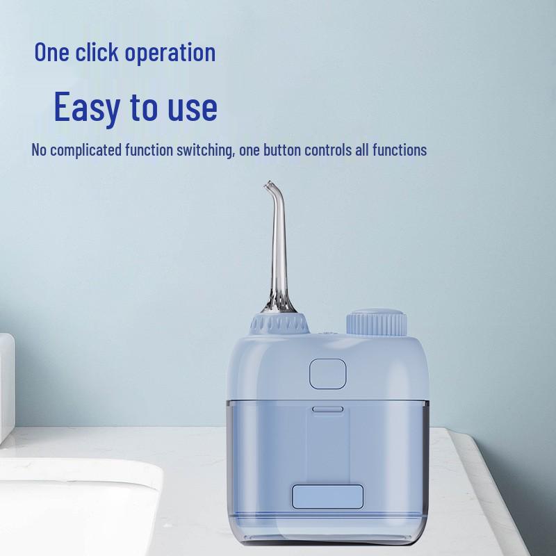 Compact Electric Water Flosser for Oral Care and Tartar Removal
