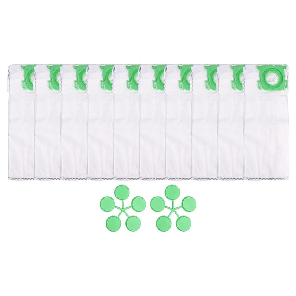 Premium Microfibre Fleece Dust Bags For SEBO Cylinder Vacuum Pack Of 10