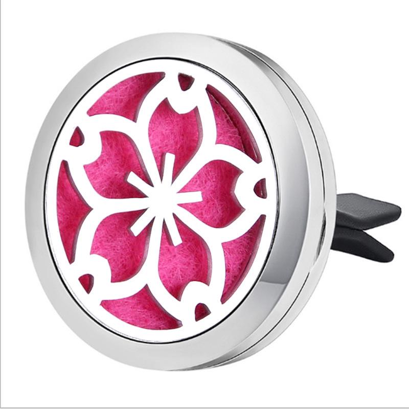 Stainless Steel Car Air Vent Aromatherapy Diffuser