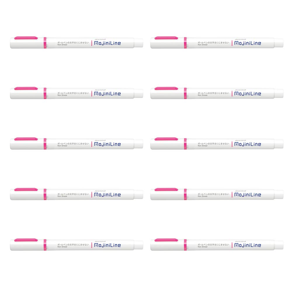 

Zebra Highlighter Just Fit Mosini Line Pink 10 pieces B-WKS22-P