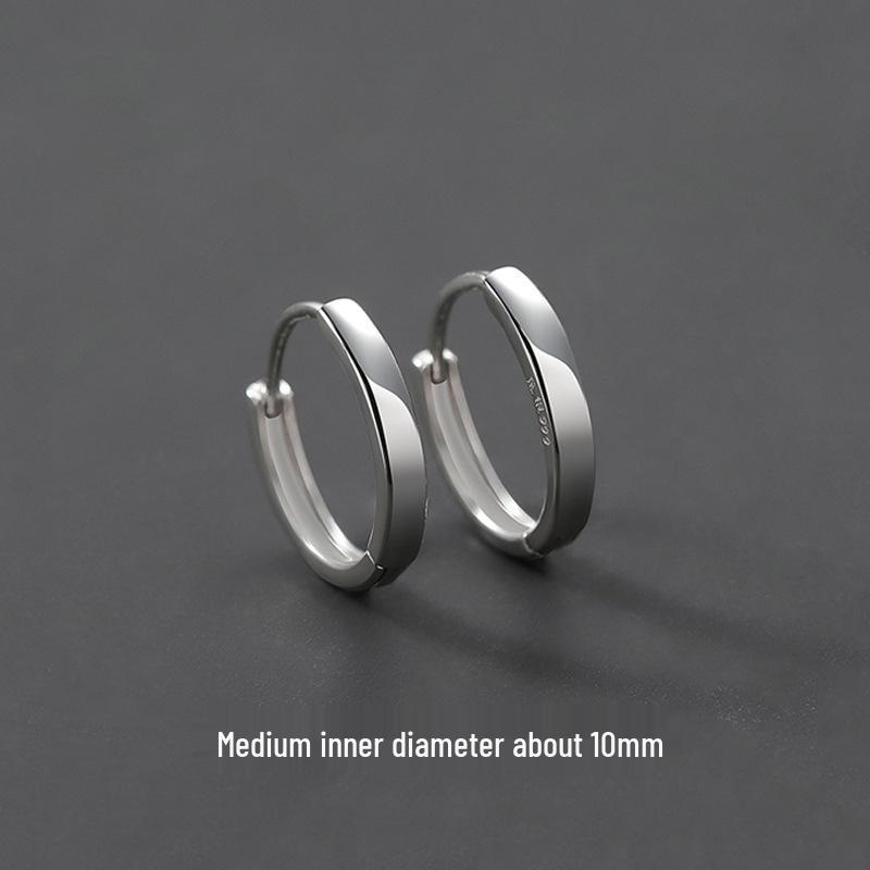 

Мужские модные серьги-клипсы и серьги-пусеты из серебра 925 пробы