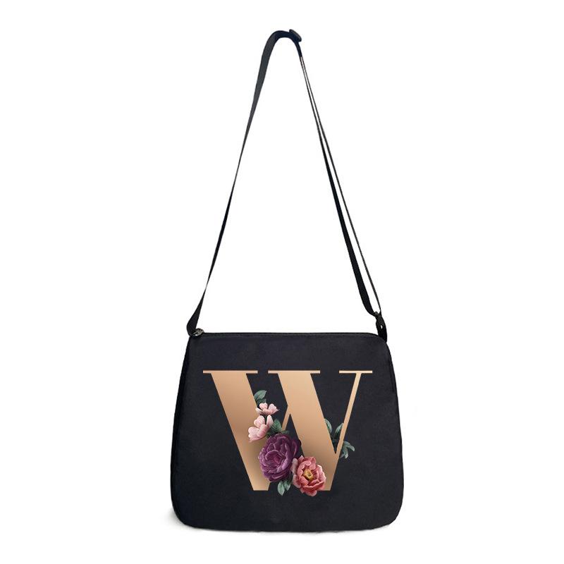 New letter printed handbag women's fashion versatile clutch bag portable messenger bag underarm shoulder bag