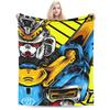 Gundam Robot Anime Blanket Quality Super Soft  Throw Blanket Winter Boy Girl Home Decor Graphic Bedspread