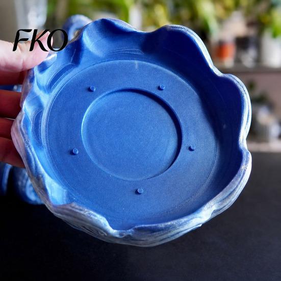 Decorative Flowerpot for Garden 3D Printed Octopus Planter with Tray, Creative Succulents Flower Pot, Weather-Resistant Crack-resistant Plant