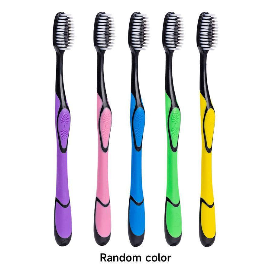 

2/5/8 шт. маленькая зубная щетка с мягкой щетиной и круглой головкой в индивидуальной упаковке для взрослых (цветной случайный)