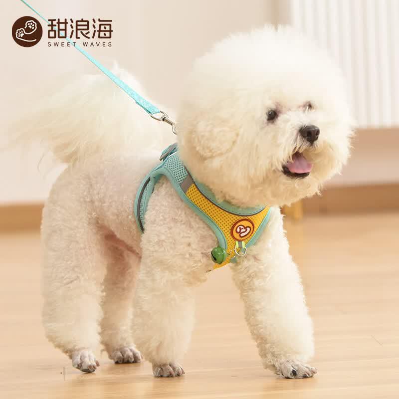 Adjustable Pet Dog Harness & Leash Set