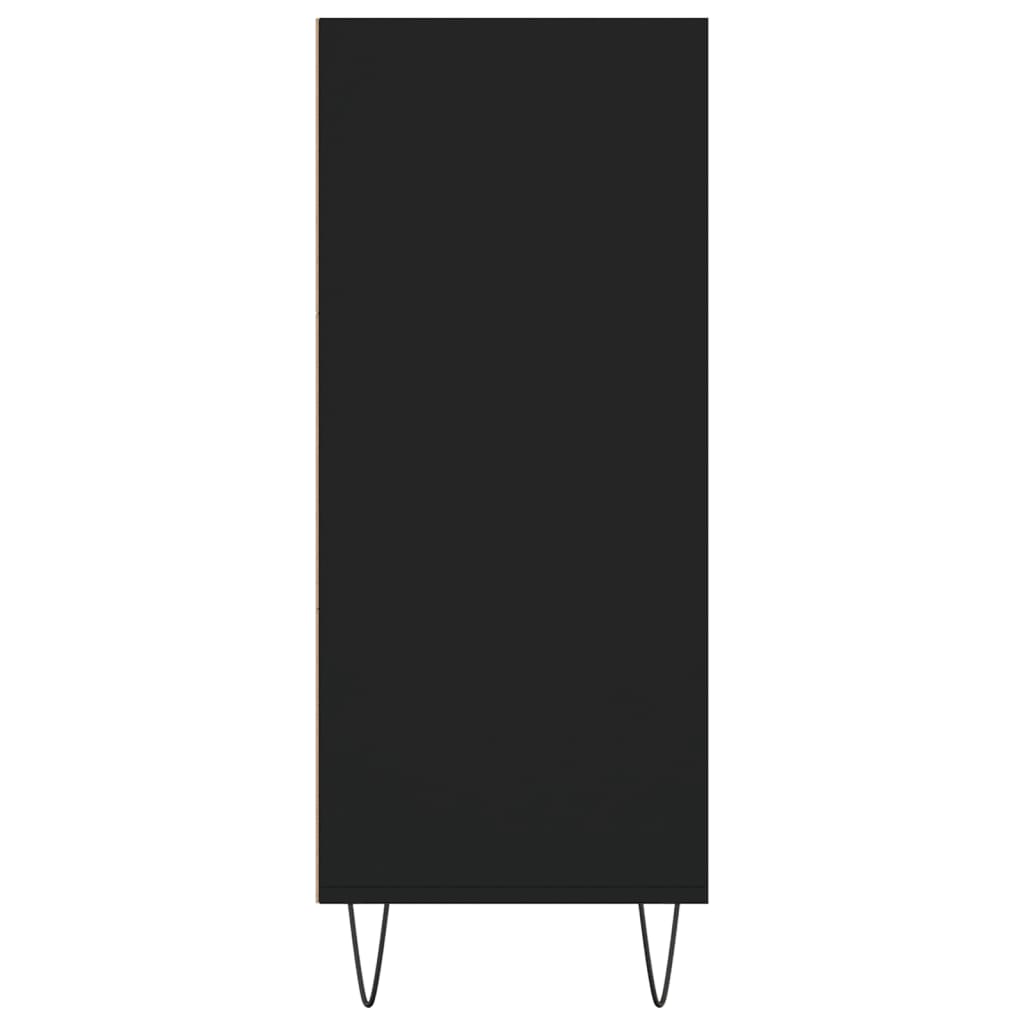 Highboard Black 57x35x90 cm Particleboard