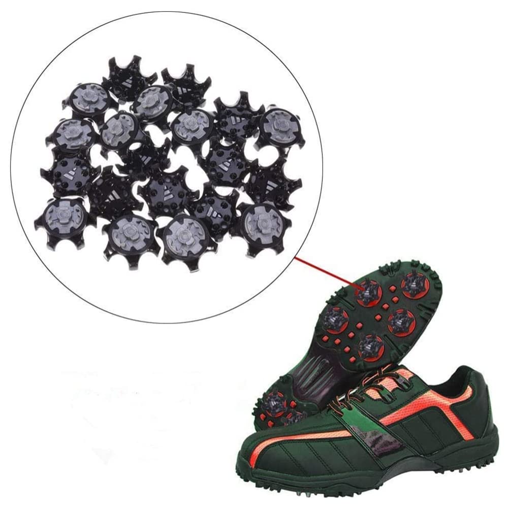 lewaul Golf Shoes Spikes Pack of 20 Soft Spikes Studs