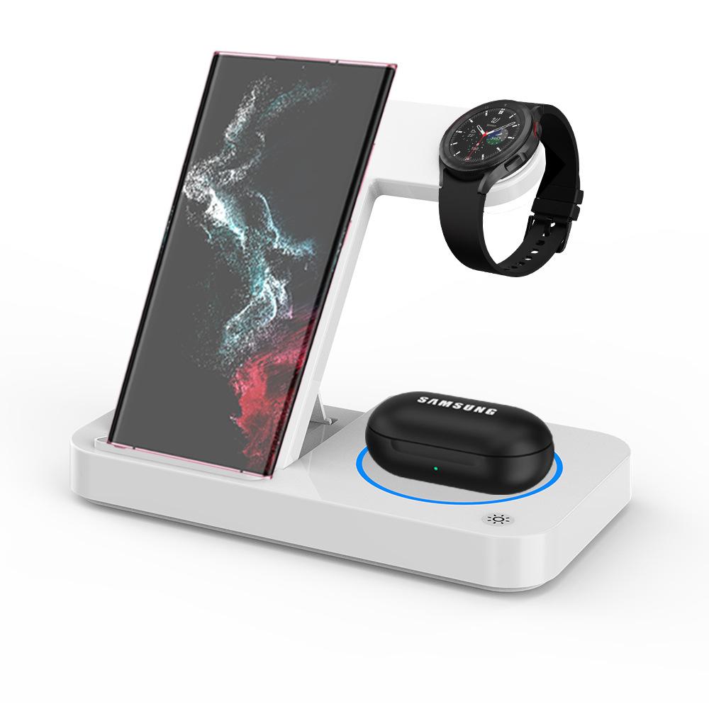 Skládací stojánek bezdrátové nabíječky 4 v 1 pro iPhone 14 13 12 11 Apple Samsung Watch Airpods Pro IWatch Fast Charging Dock Station