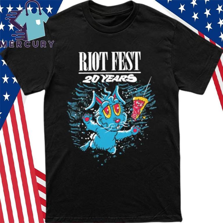 

Riot Fest 2025 20th Anniversary T-Shirt Unisex T-Shirt XL