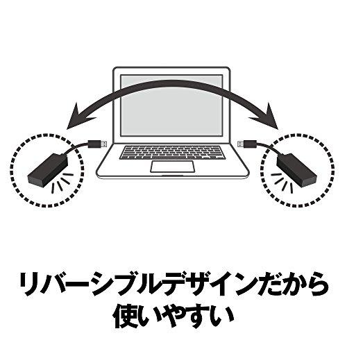 Buffalo BUFFALO USB-hub USB2.0 Busdrevet 4 porter Svart BSH4U25BK [Windows/Mac-kompatibel]