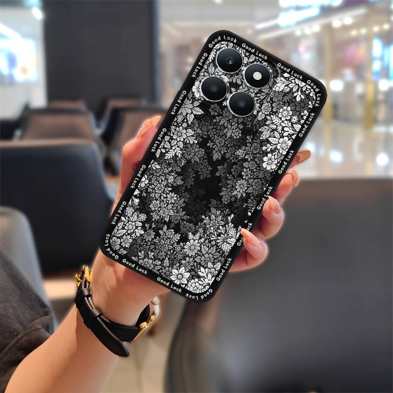 Cartoon Soft Case Phone Case For Honor X6a/X6a Plus Waterproof Fashion Design Anti-dust Protective Durable TPU Silicone