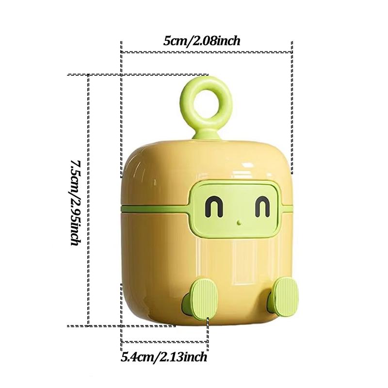 2 in 1 Reusable Lint Roller Washable Strong Adhesive Hair Sticking Ball Portable Travel Lint Sticky Rollers for Clothes Pets