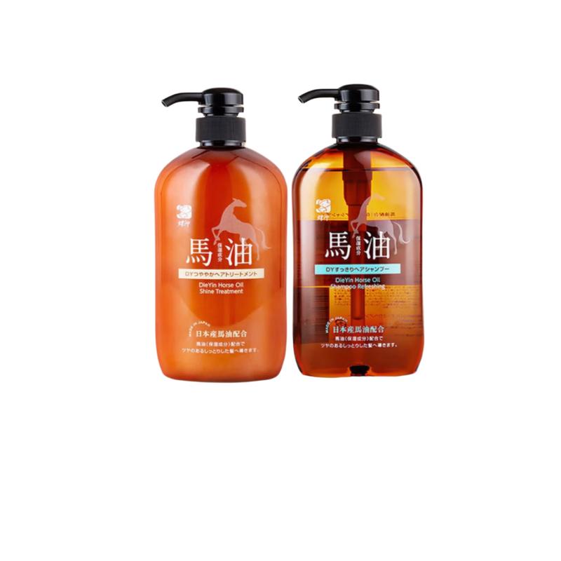 Dieyin Horse Oil Silicone-Free Shampoo & Conditioner Set