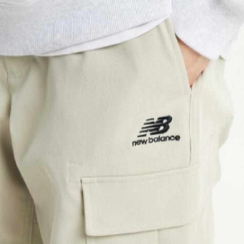 New Balance Cargo Wide Pants Loose Fit Unisex Nbntd31803 Be