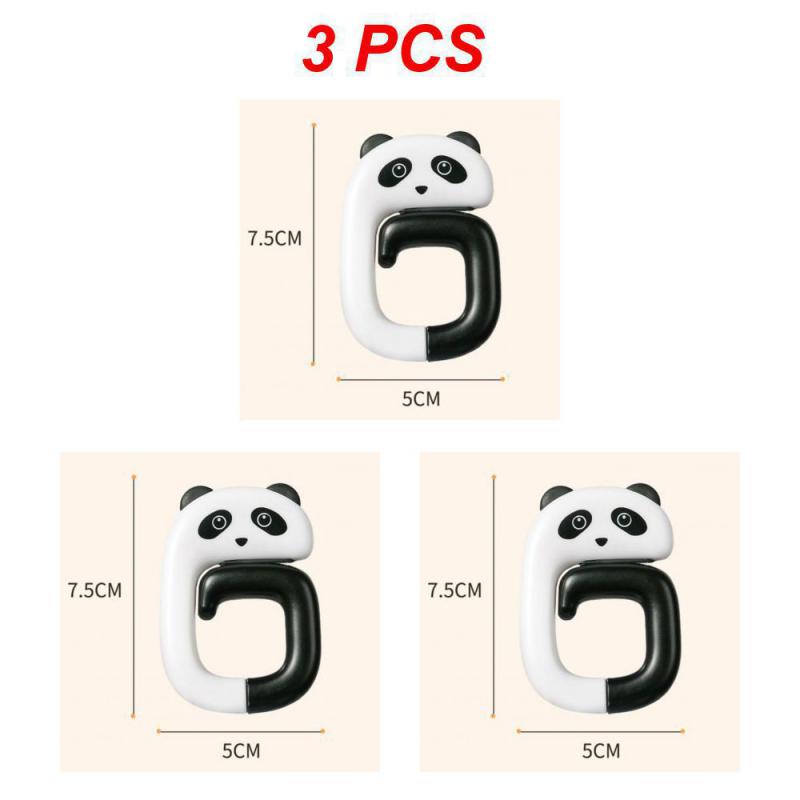 1~10PCS Portable Travel Plastic Bag Cute Hook Table Holder Hooks Bag Purse Hanger Handbag Hook Purse Home Organizer