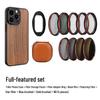 58mm iPhone Photography Filter Set: HD CPL, Starburst, Black Soft, Gold, Blue, ND
