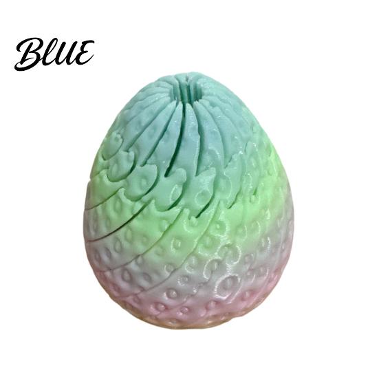 Twisting Strawberry Toy 3D Printed Toy Stress Relief Slippery Fidget Articulated Spiral Rotating Fruit for Home Decoration Desk