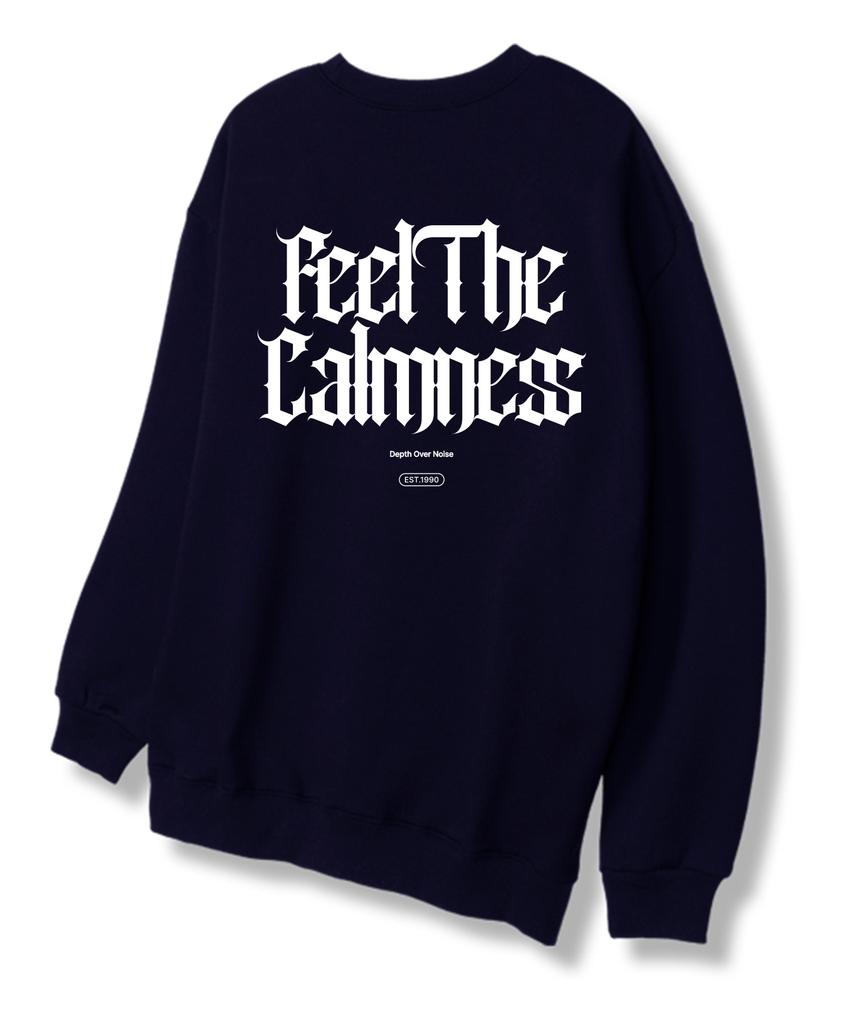TI.GLAKE Deftover Sweatshirt Navy [Fleece-Lined]