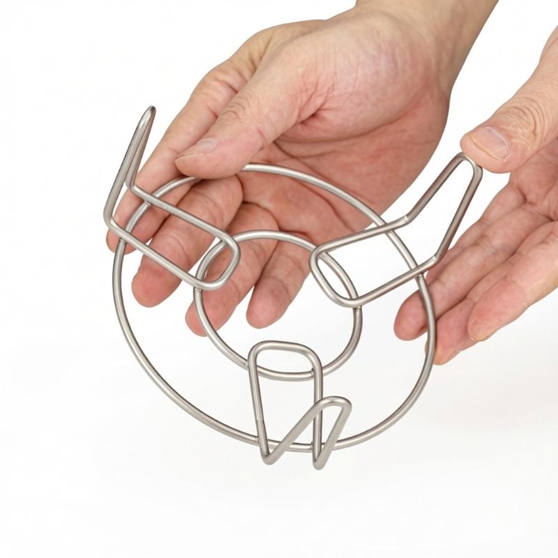 Premium Metal Cooking Rack For Steam Cooking Heatproof Design Protects Countertops From Scorching